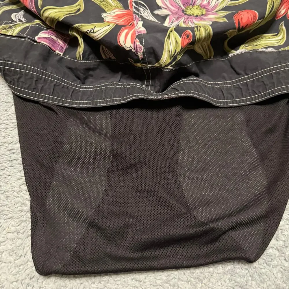 Polo Ralph Lauren Sport Swim Trunks Men’s XXL Black Floral Lined Performance